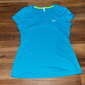 Under Armour Women's Teal Short Sleeve Tee